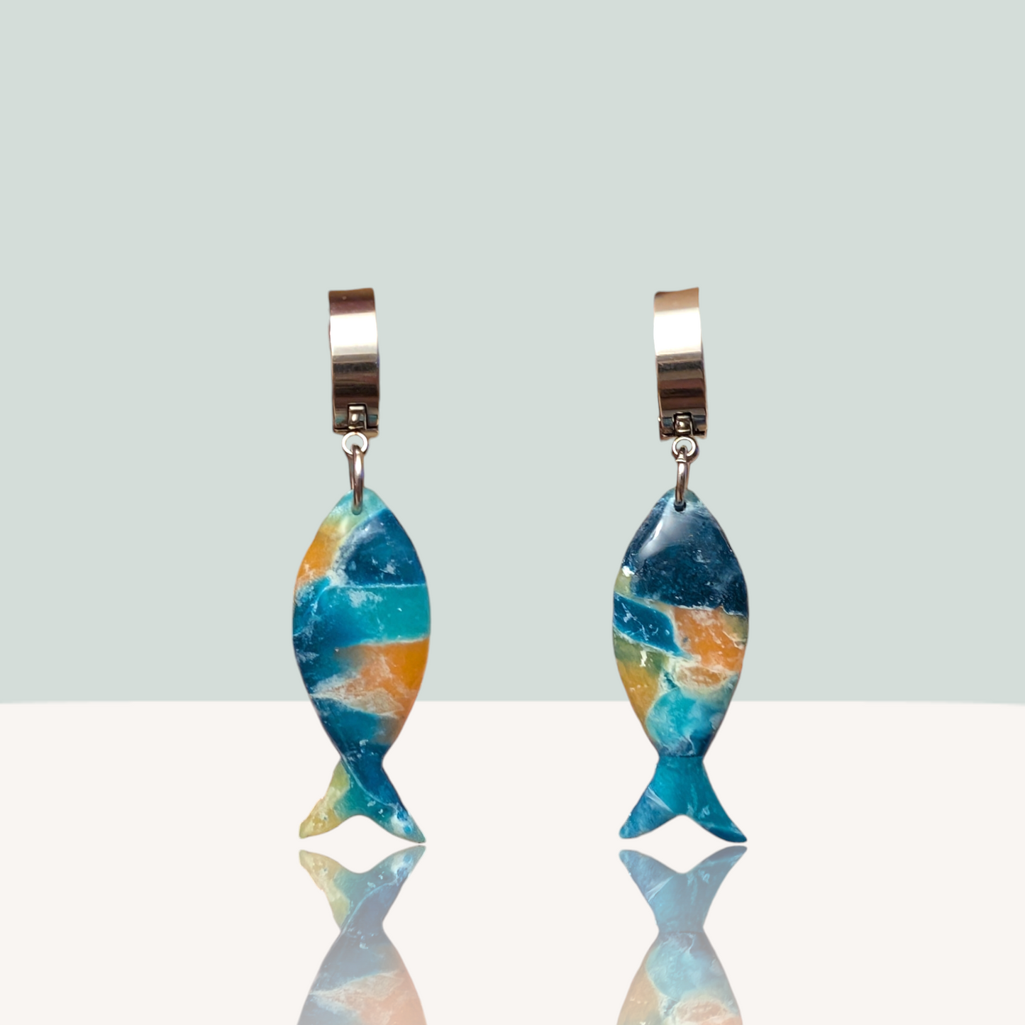 Medium Fish Dangles - Earth