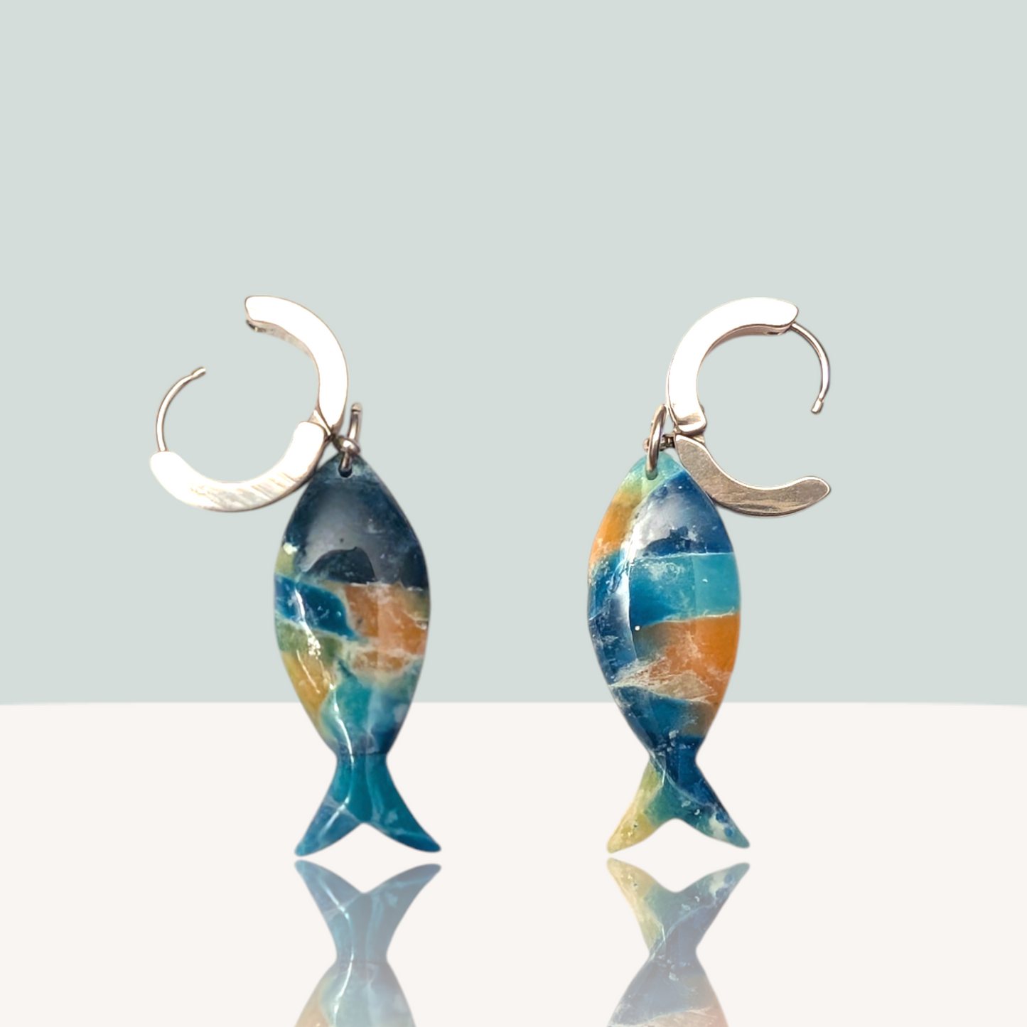 Medium Fish Dangles - Earth